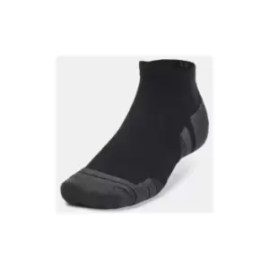 Image of Under Armour Performance Tech 3pk Low Socks Black - M