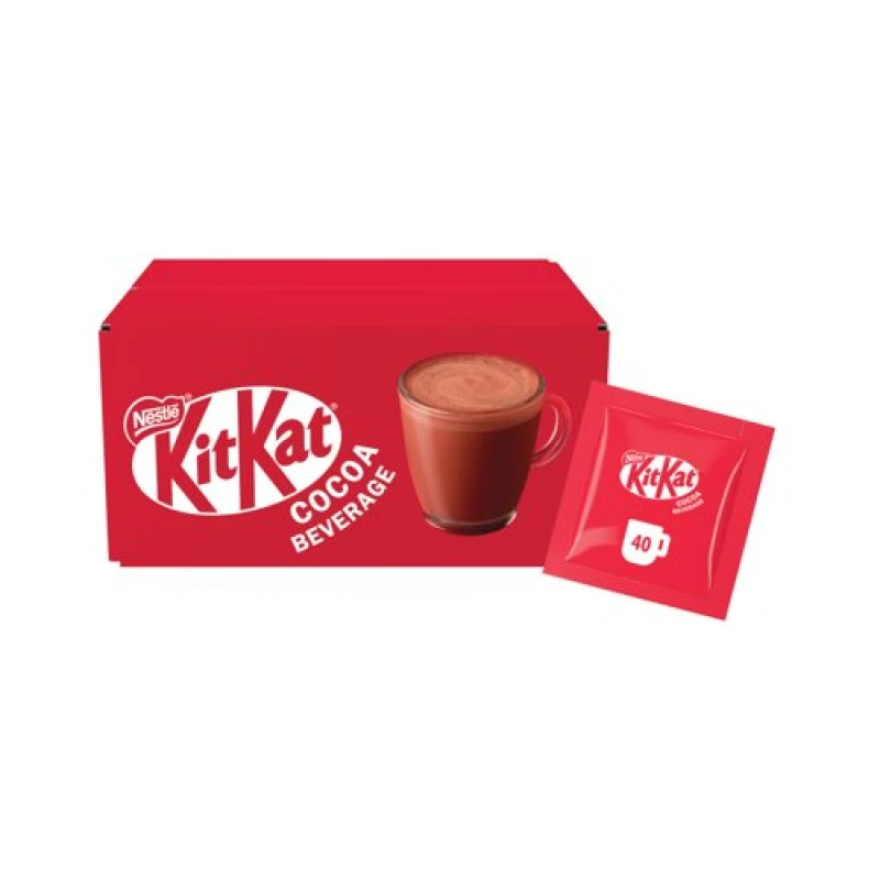 Image of Kit Kat Nestle KitKat Cacao Beverage Sachets 28g (Pack of 40) 12881908SGL 12881908SGL