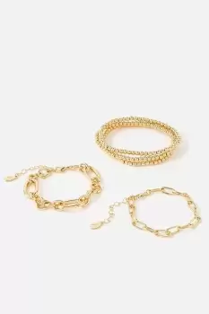 Image of Reconnected Chain Bracelet Set