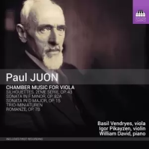 Image of Paul Juon Chamber Music for Viola by Paul Juon CD Album