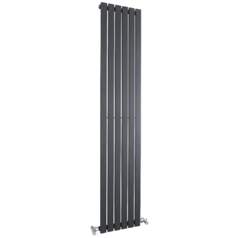 Image of Aspire Aspire - Hudson Reed Sloane Single Designer Vertical Radiator 1800mm h x 354mm w - Anthracite PWHLA72