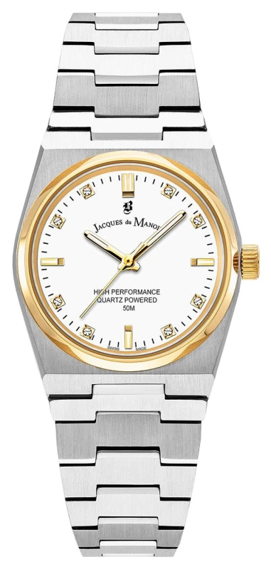 Image of Jacques Du Manoir JWL03605 Horizon Crystal Quartz (31mm) Watch