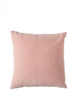 Image of Gallery Kirkby Stab Stitch Velvet Cushion