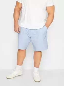 Image of BadRhino Badrhino Stripe Woven Shorts, Navy, Size 36, Men