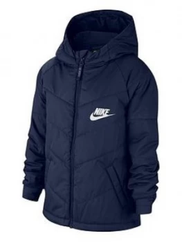 Image of Nike Older Filled Jacket - Navy