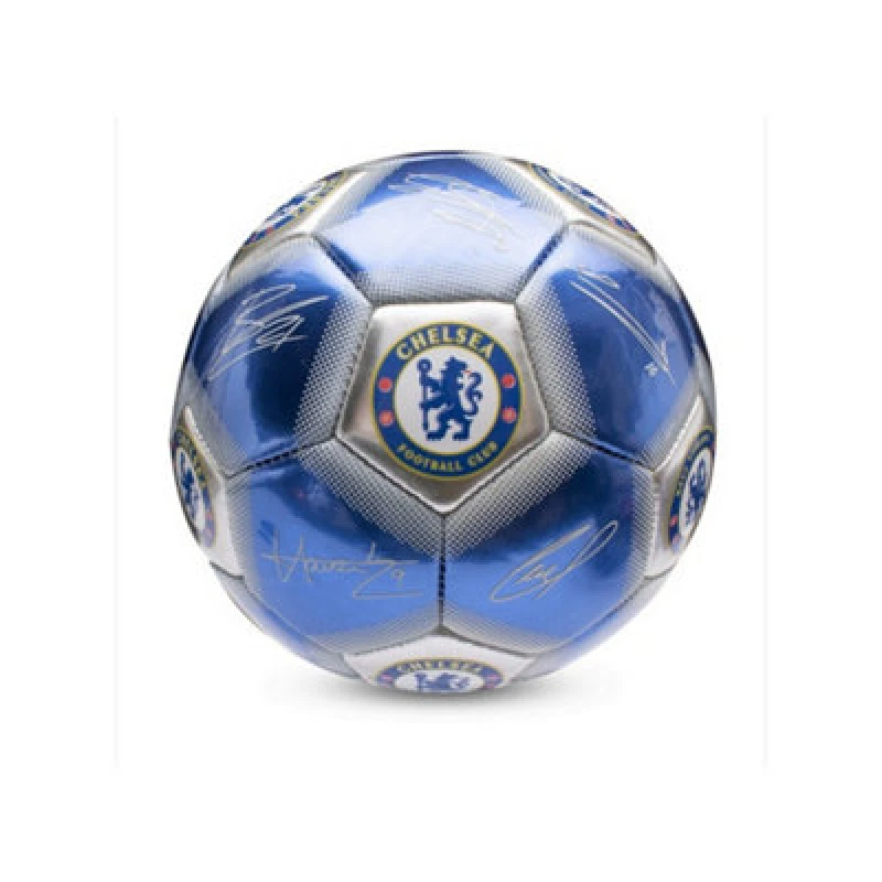 Image of Chelsea Fc Signature Football Blue/white (5)