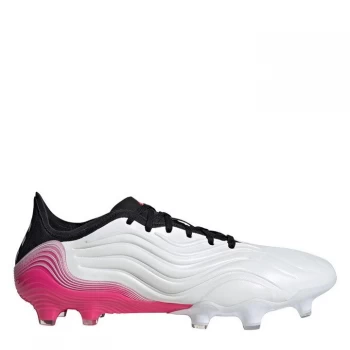 Image of adidas Copa Sense .1 FG Football Boots - White/ShockPink