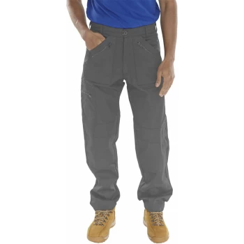 Image of Click - ACTION WORK TROUSERS GREY 38 - Grey