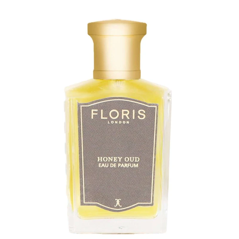 Image of Floris London Honey Oud Eau de Parfum 50ml in Clear Clear Unisex 50ml