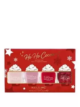 Image of Nails Inc Nails.Inc Ho Ho Cocoa Nail Polish Set