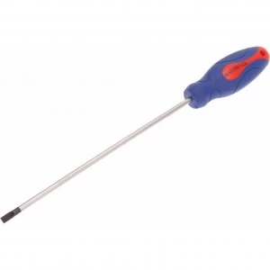 Image of Faithfull Soft Grip Parallel Slotted Tip Screwdriver 5.5mm 200mm