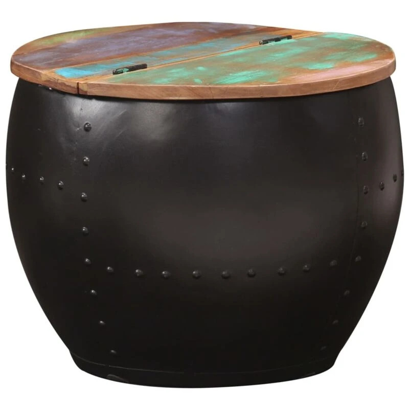 Image of VIDAXL Coffee Table 53x43cm Solid Reclaimed Wood Vidaxl 287483