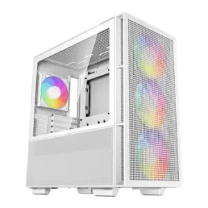 Image of DeepCool CH560 Tempered Glass Mid Tower White Gaming Case