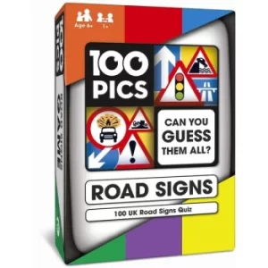 Image of 100 PICS: Road Signs UK Card Game