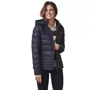 Image of Crew Clothing Womens Lightweight Padded Hooded Coat Jacket 16- Bust 41