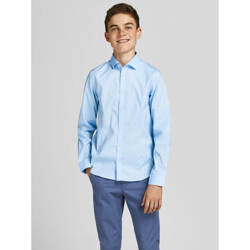 Image of Jack and Jones Shirt Junior - Blue Blue 9 - 10 Years