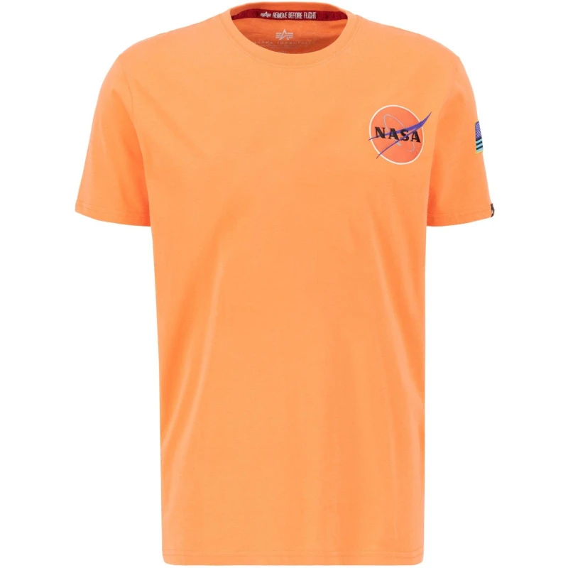 Image of Alpha Industries SPACE SHUTTLE T - Orange Orange S