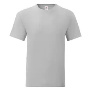 Image of Fruit Of The Loom Mens Iconic T-Shirt (XL) (Zinc Grey)