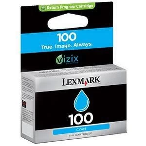 Image of Lexmark 100 Cyan Ink Cartridge