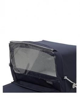 Image of Silver Cross Dolls Pram Rain Shield - Navy, One Colour