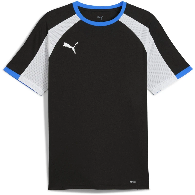 Image of Puma Puma Individualliga Jersey T-Shirt Mens Black/Wh male S