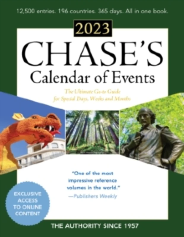 Image of Chase's Calendar of Events 2023 : The Ultimate Go-to Guide for Special Days, Weeks and Months Paperback / softback