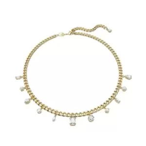 Image of Dextera Mixed cuts White Gold-tone Plated Necklace 5663338