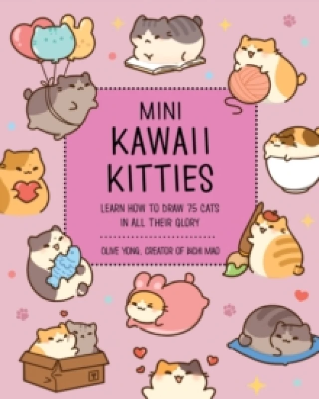 Image of Mini Kawaii Kitties : Learn How to Draw 75 Cats in All Their Glory Volume 9 Paperback / softback