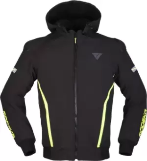 Image of Modeka Clarke Sport Motorcycle Jacket, black-yellow, Size S, black-yellow, Size S