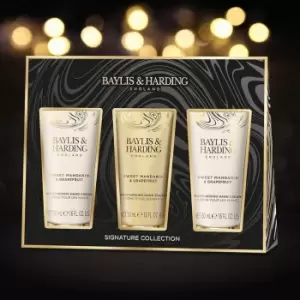 Image of Baylis & Harding Sweet Mandarin & Grapefruit Hand Trio Set 3 x 50ml