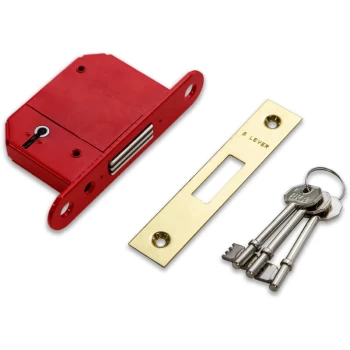 Image of KEY / LOCKS - Pair 5 lever deadlocks - Armorgard