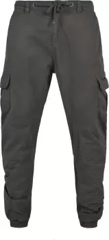 Image of Urban Classics Cargo Jogging Pants Cargo Trousers charcoal