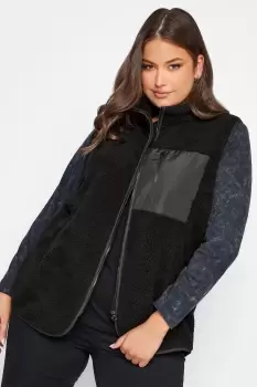 Image of Borg Fleece Pocket Gilet