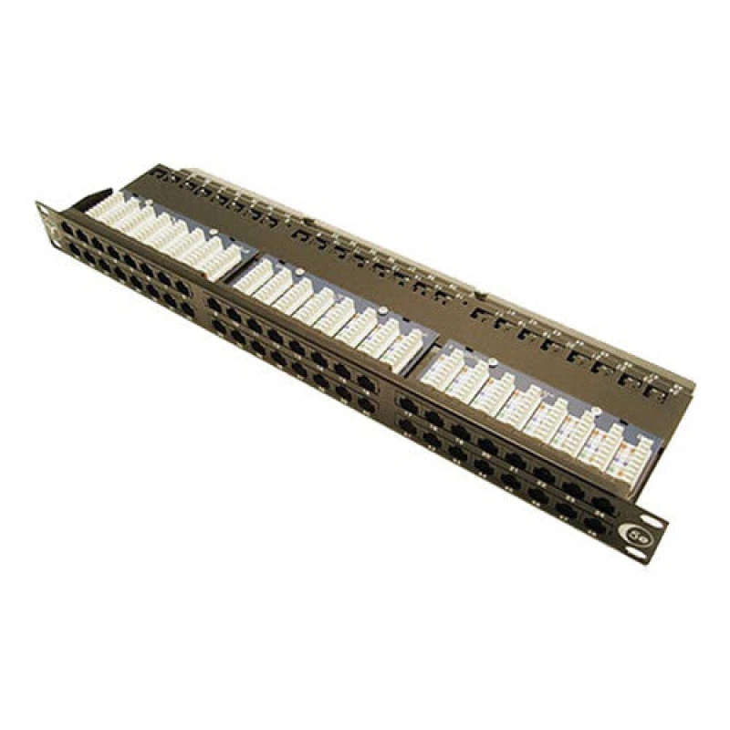 Image of Cablenet Cablenet 48 Port Cat5e UTP 1u Patch Panel 72-3388