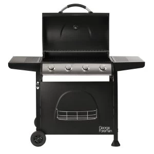 Image of George Foreman 4-Burner Gas BBQ