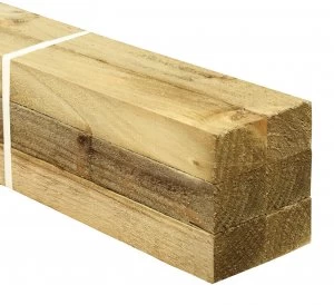 Image of Wickes Treated Sawn 38 x 47 x 2400mm Pack 6