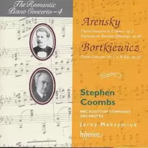 Image of The Romantic Piano Concerto - 4 by Anton Stepanovich Arensky CD Album