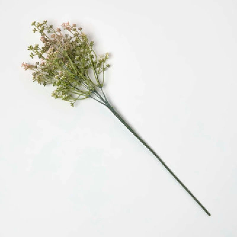 Image of Homescapes Artificial Branch of Pink Flowers, 58cm Pink