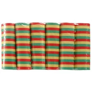 Image of Streamers Multicolour (Set Of 6)