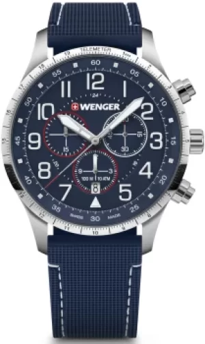 Image of Wenger Watch Attitude Chrono Blue