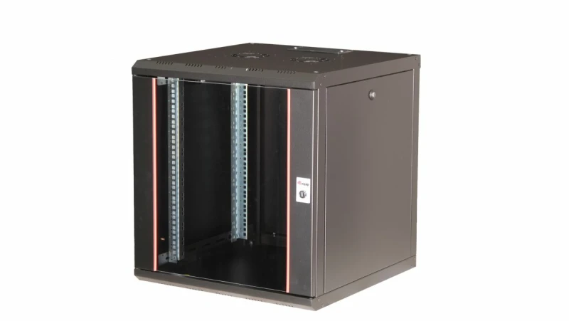 Image of Equip Pro Mount 19' Cabinet. 12U. 600X600MM. RAL9005 Black