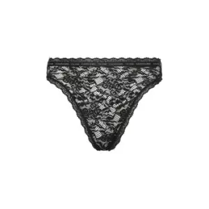 Image of Calvin Klein CK1 High Waist Lace Briefs - Black