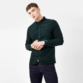Image of Jack Wills Maplefield Cord Shirt - Dark Green