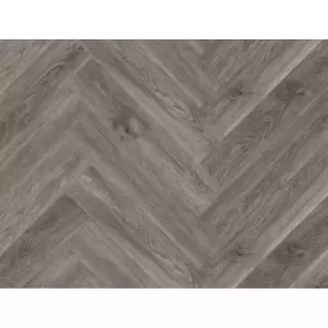 Image of Kraus Langley Grey Herringbone SPC LVT - 2.34m2
