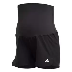 Image of adidas Pacer AEROREADY Train Essentials Woven Shorts (Mat - Black