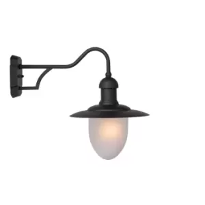 Image of Aruba Cottage Classic Wall Light Outdoor - 1xE27 - IP44 - Black