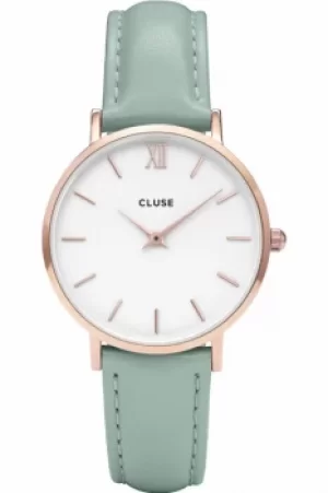 Image of Ladies Cluse Minuit Rose Gold Watch CL30017