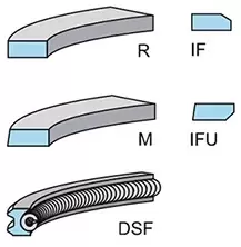 Image of Piston Ring Kit 800044510000 by Kolbenschmidt