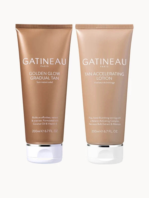 Image of Gatineau Tan Accelerating Lotion and Golden Glow Gradual Tan Duo