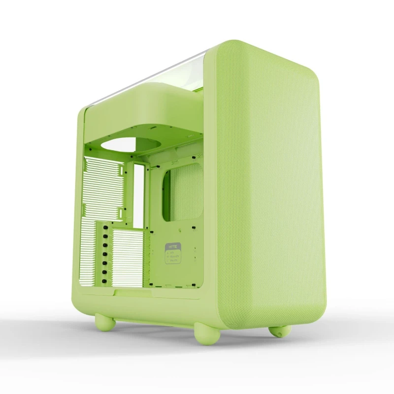 Image of Hyte X50 ATX Mid-Tower PC Case Laminated Acoustic Glass - Matcha Milk - CS-HYTE-X50G-MM